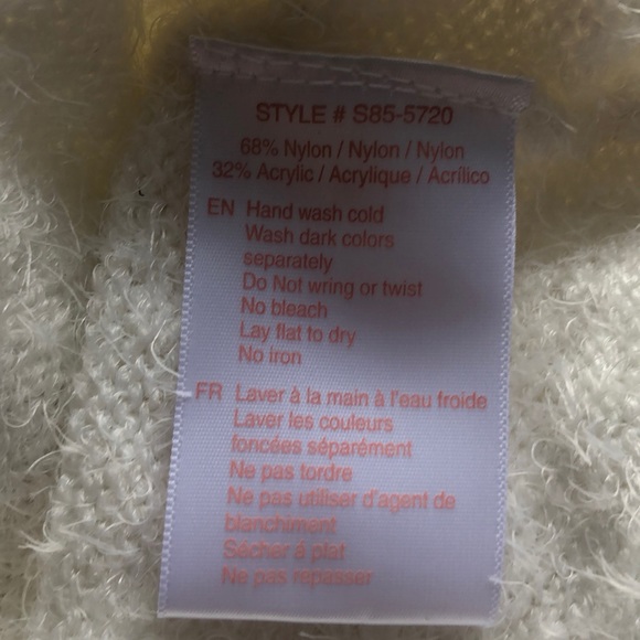 Love & Liberty short sleeve fuzzy Crop XL - Picture 5 of 5